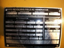 Load image into Gallery viewer, 620 KW 600V 1800RPM Kato